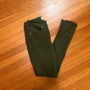 Olive Green Women's Jeans